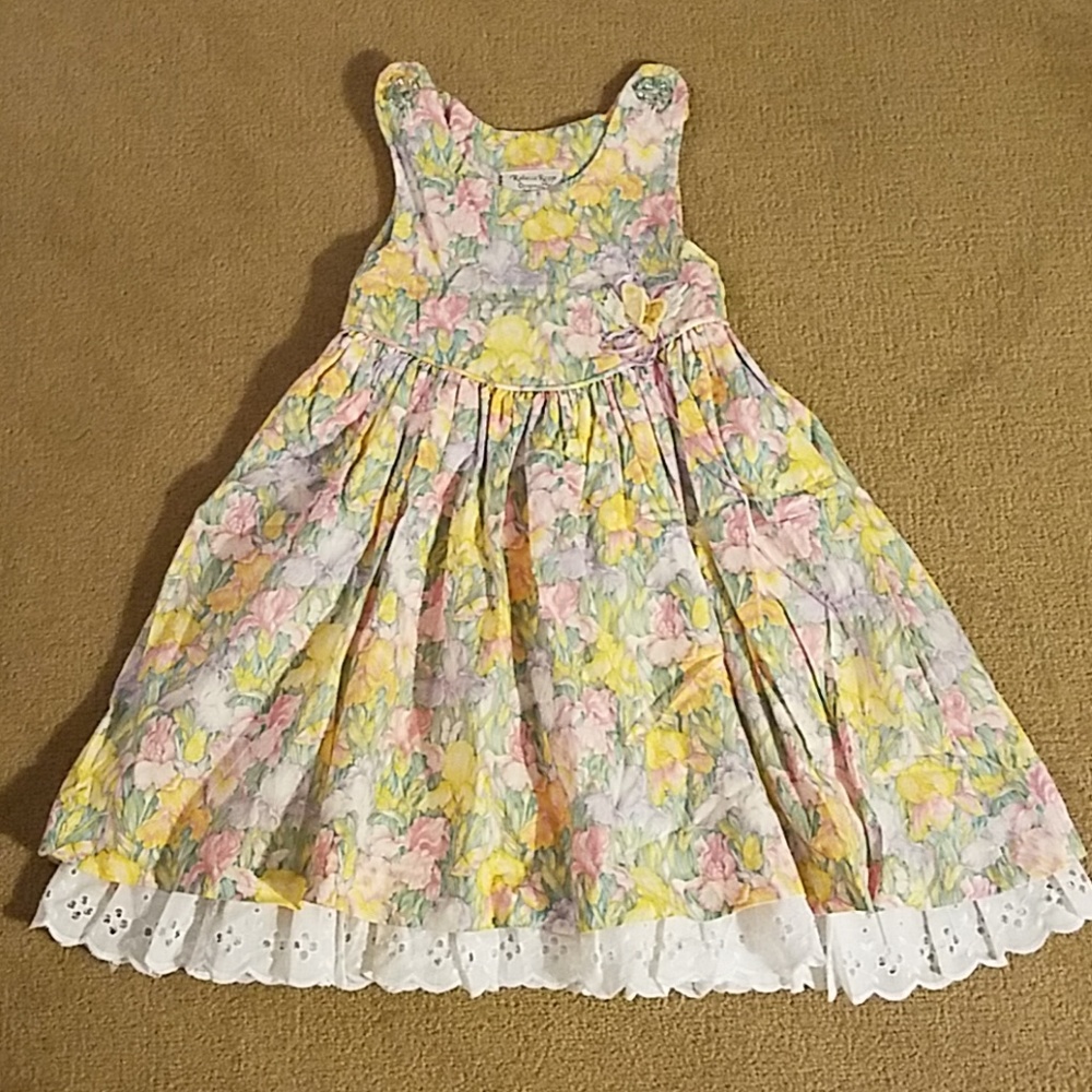 Rebecca Raggs Girls Spring Floral Dress Size 2T